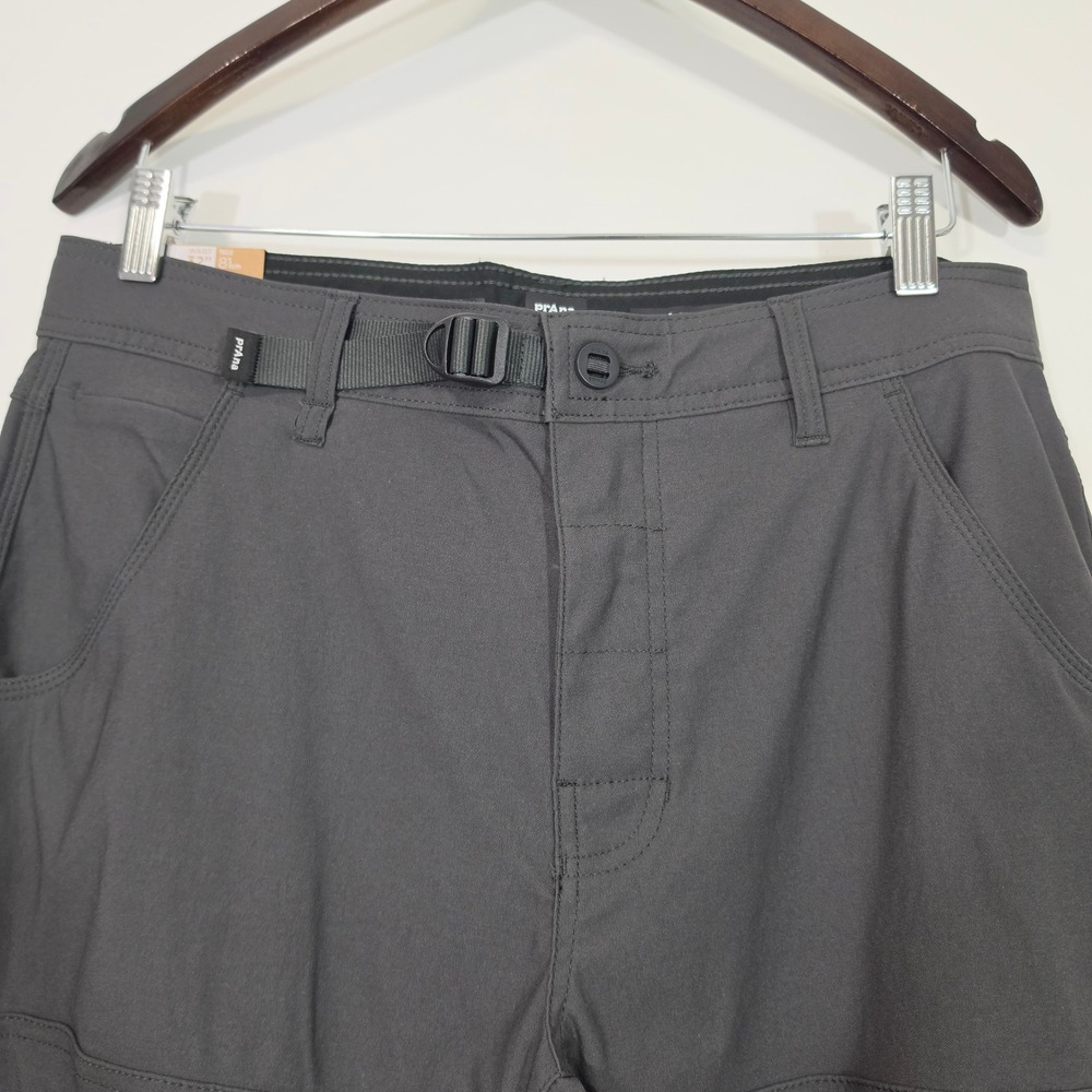 .prAna Stretch Zion Pant II Mens 32x30 Dark Iron Hiking Cargo Pants NWT Gorpcore - Picture 3 of 10